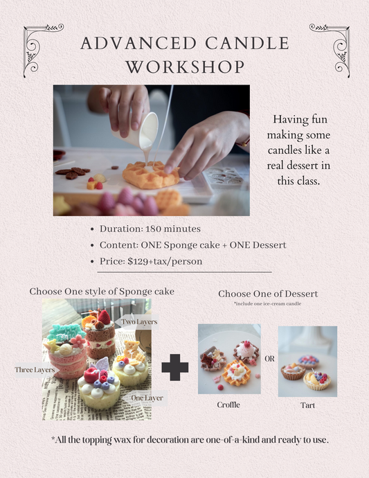 Candle Workshop Online Booking-Dessert And More