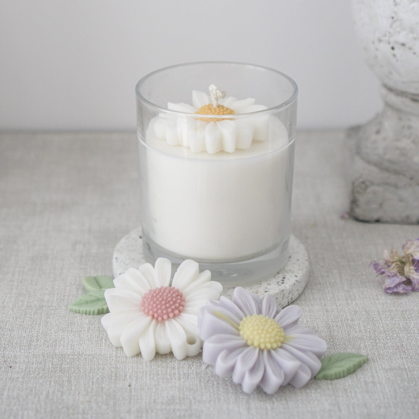 Floral Jar Candle