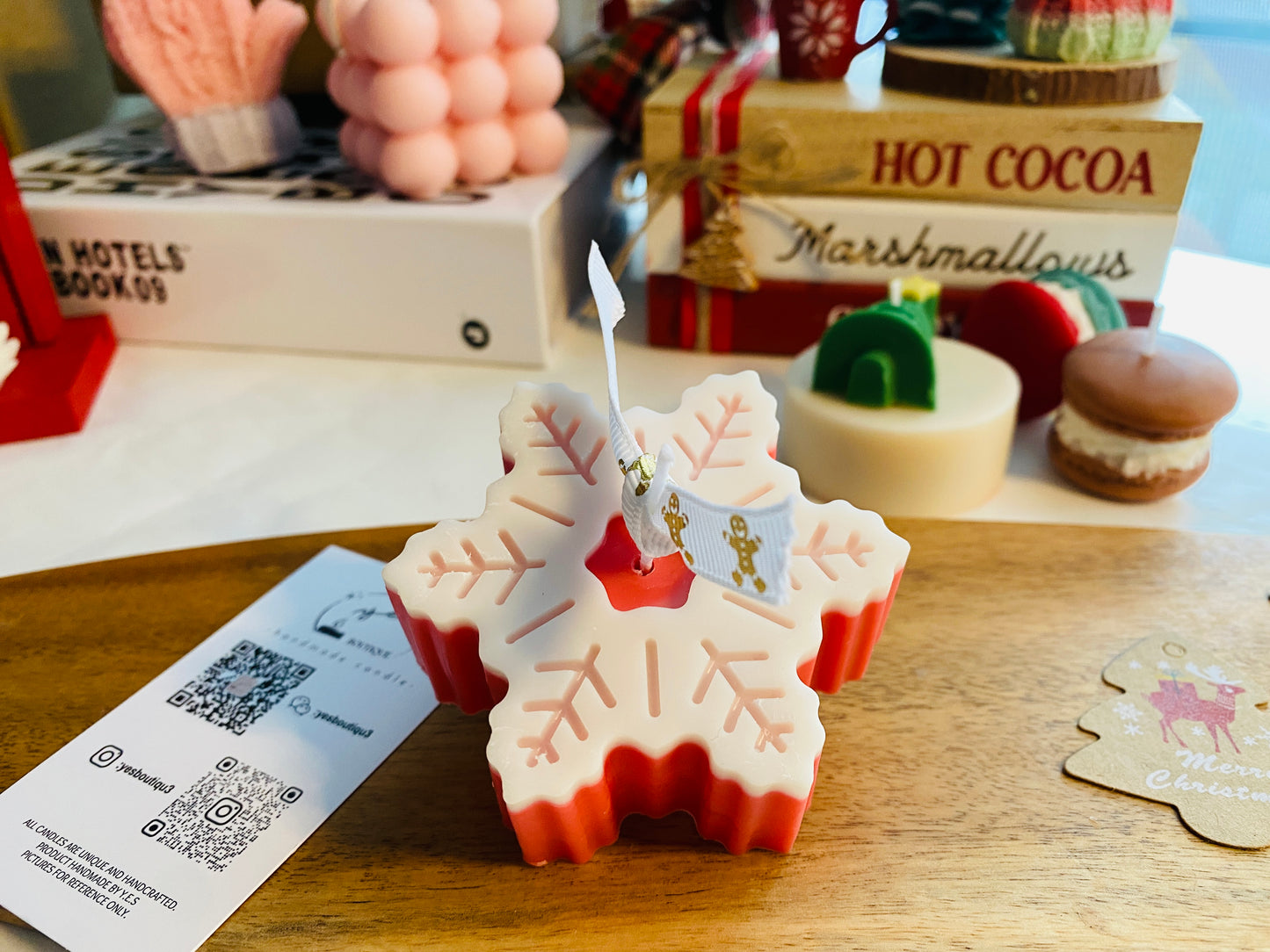 Snowflake Candles