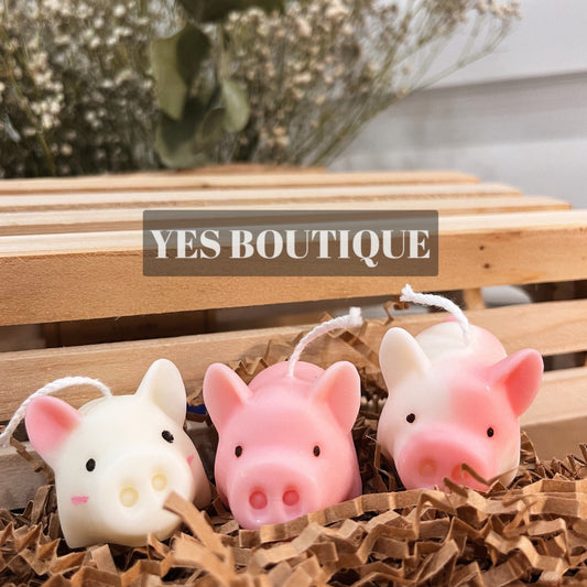 Piggy Candles
