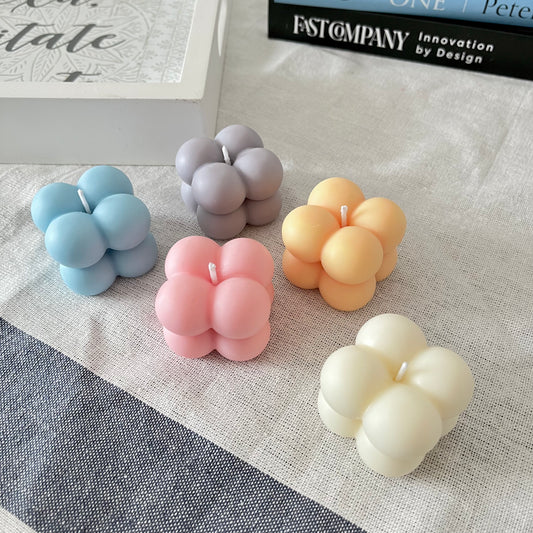 Mini Cube Ball Candle Sets
