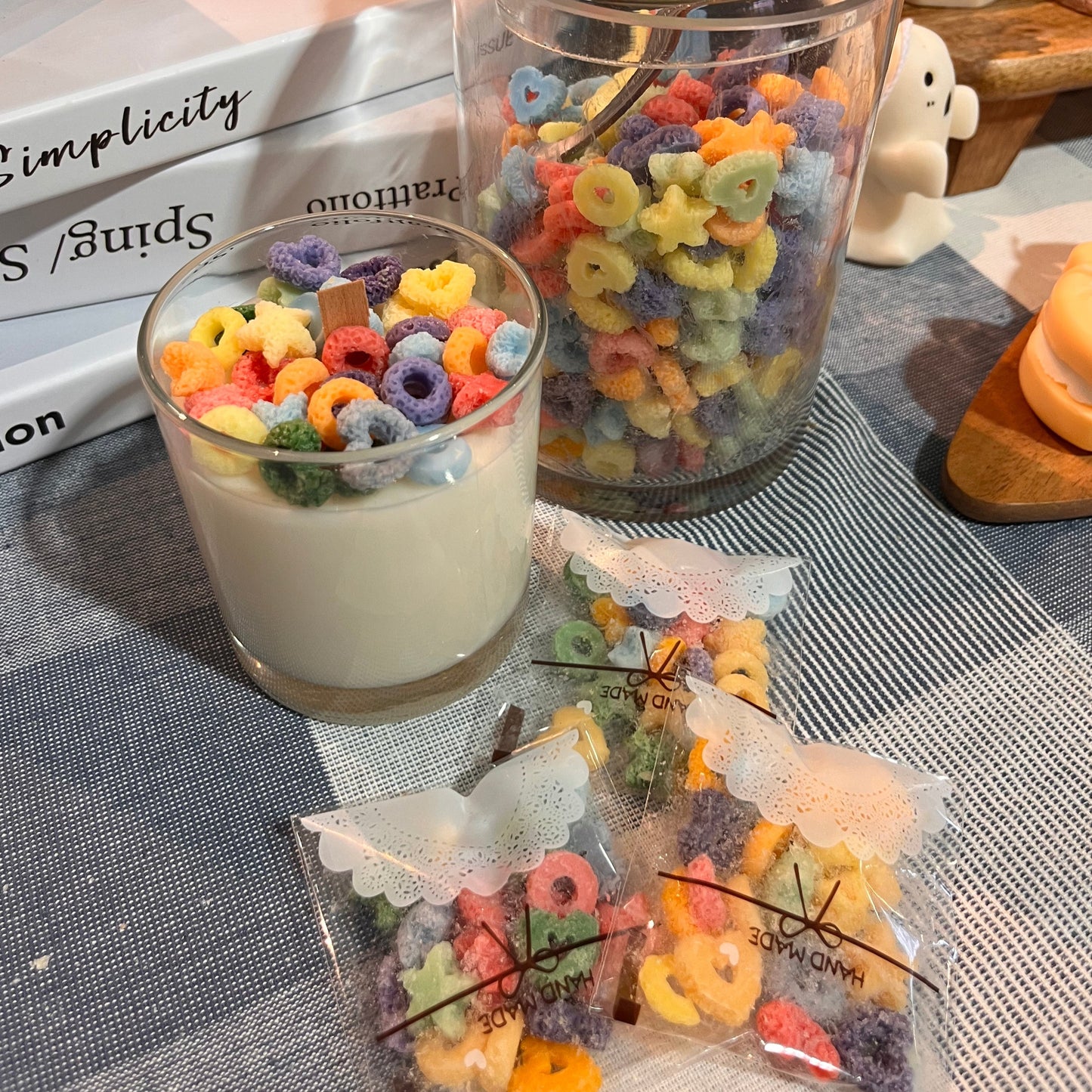 Fruit Loops Jar Candles