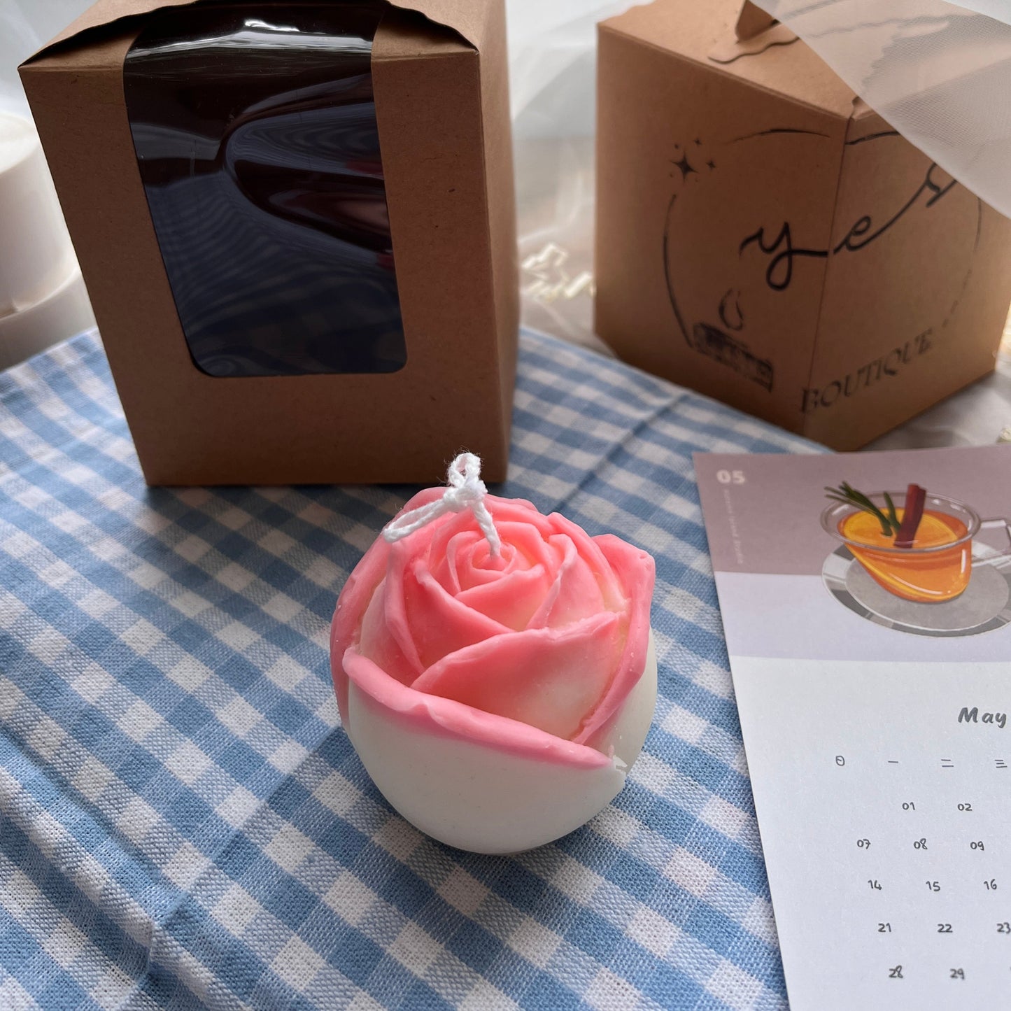 Rose Candles